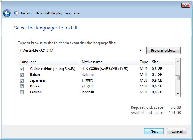 Windows Language Pack Download